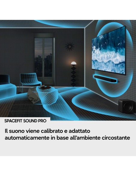 SAMSUNG HW-Q800H SOUNDBAR 5.1.2 + SUB WIRELESS 400W DOLBY ATMOS