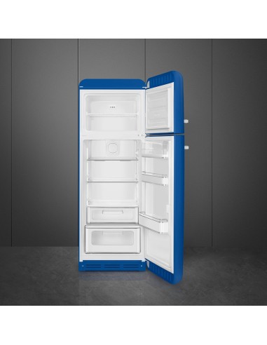 SMEG FAB30RBE6 FRIGO D.P. C BLU 294 LT ANNI 50 60CM CERN.DX