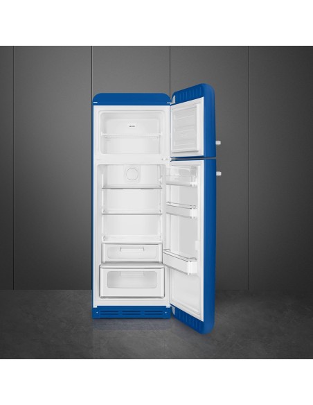 SMEG FAB30RBE6 FRIGO D.P. C BLU 294 LT ANNI 50 60CM CERN.DX