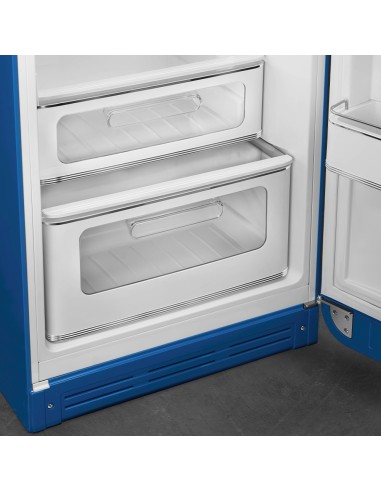 SMEG FAB30RBE6 FRIGO D.P. C BLU 294 LT ANNI 50 60CM CERN.DX