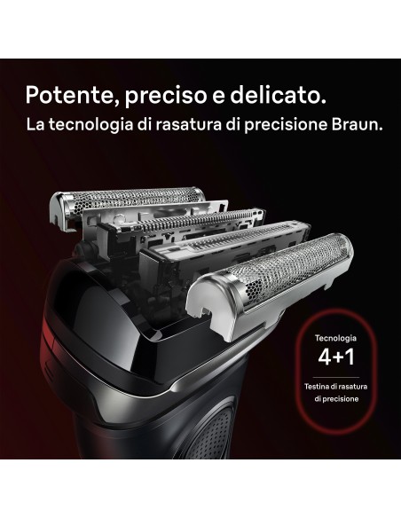 BRAUN SERIES 9 SPORT RASOIO 9110S  NERO