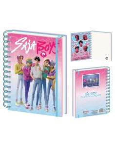 K-POP DEMON HUNTERS (SAJA BOYS) A5  WIRO NOTEBOOK 2