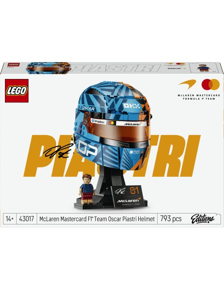 LEGO EDITIONS VEHICLES CASCO OSCAR PIASTRI