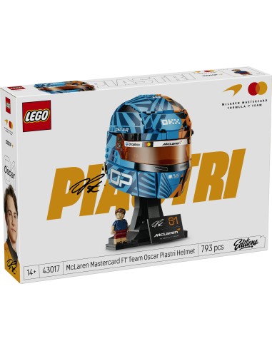 LEGO EDITIONS VEHICLES CASCO OSCAR PIASTRI