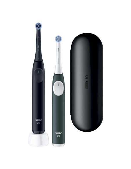 ORAL B POWER IO2 DUO NERO/VERDE    SPAZZOLINO ELETTRICO BIPACCO