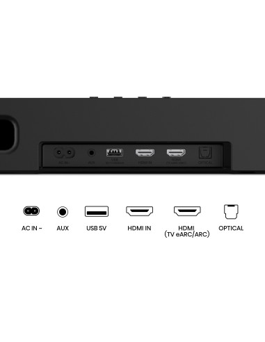 HISENSE AX3120Q SOUNDBAR 3.1.2 440W BT 5.3 SUBWOOFER WIRELESS D.ATMOS