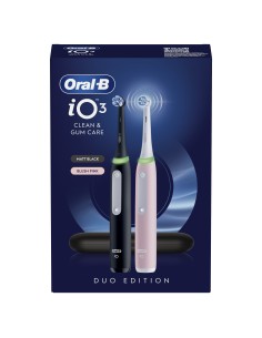 ORAL B POWER IO3 DUO NERO/ROSA     SPAZZOLINO ELETTRICO BIPACCO 2