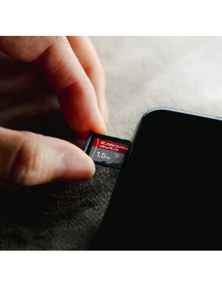 SANDISK MICROSD ULTRA PLUS 256GB + ADATTATORE SD V.200MB/S