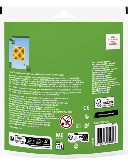 LEGO MINI BUILDS MINECRAFT         CONFLITTO AL FALÒ DI ALEX