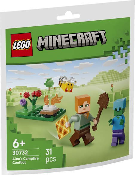 LEGO MINI BUILDS MINECRAFT         CONFLITTO AL FALÒ DI ALEX