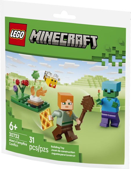 LEGO MINI BUILDS MINECRAFT         CONFLITTO AL FALÒ DI ALEX
