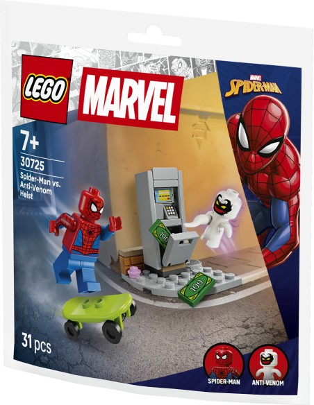 LEGO MINI BUILDS RAPINA: SPIDER-MANCONTRO ANTI-VENOM