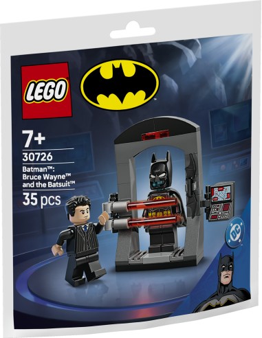 LEGO MINI BUILDS BATMAN: BRUCE     WANE E LA BAT-TUTA
