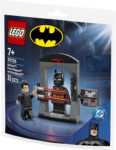 LEGO MINI BUILDS BATMAN: BRUCE     WANE E LA BAT-TUTA