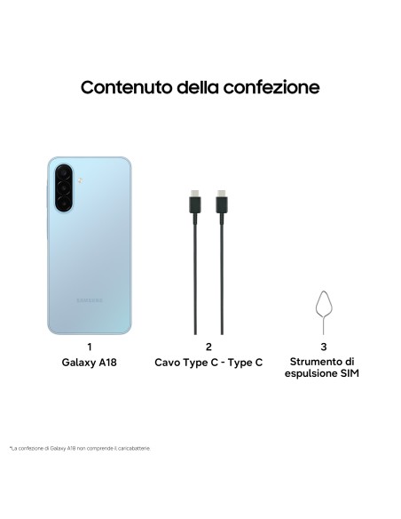 SAMSUNG A18 LIGHT BLUE 4/128GB     SM-A185FLBDEUB