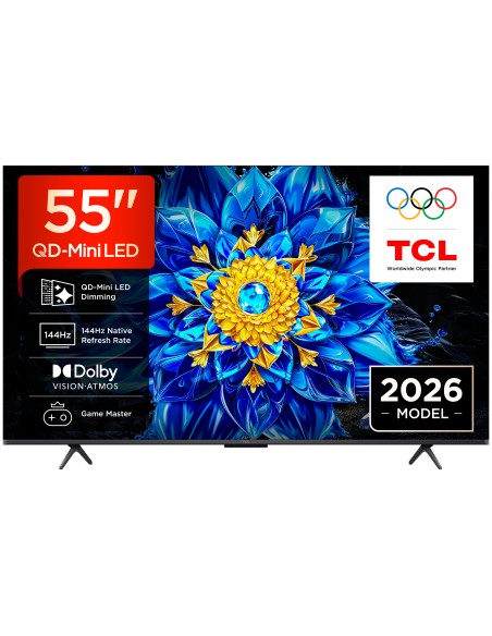 TCL 55P8L TVC 55" 4K QD-MINILED    144HZ  GOOGLE SAT DOLBY ATMOS
