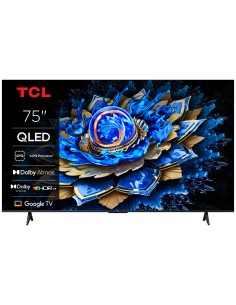 TCL 75T69C TVC 75" 4K QLED GOOGLE  TVSAT/AUDIO ONKYO + SUBWOOFER