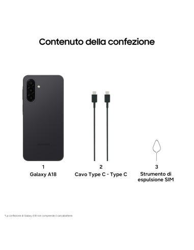 SAMSUNG A18 BLACK 4/128GB          SM-A185FZKDEUB