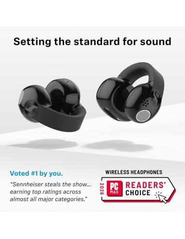 SENNHEISER ACCENTUM CLIP TWS NERO AURICOLARI BLUETOOTH 6.0