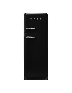 SMEG FAB30RBL6 FRIGO D.P. C ANNI 50 BLACK CERNIERA DX 294LT