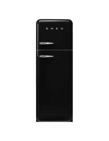 SMEG FAB30RBL6 FRIGO D.P. C ANNI 50 BLACK CERNIERA DX 294LT