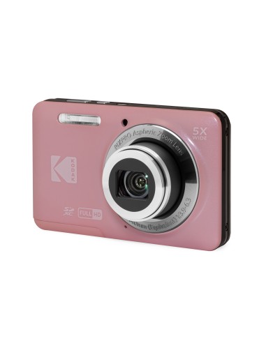 KODAK FZ55PK ROSA 16MP CMOS 5X 2,7" FHD B.LITIO FOTOCAMERA COMPATTA