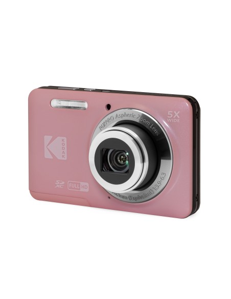 KODAK FZ55PK ROSA 16MP CMOS 5X 2,7" FHD B.LITIO FOTOCAMERA COMPATTA