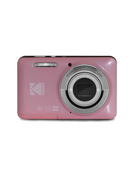KODAK FZ55PK ROSA 16MP CMOS 5X 2,7" FHD B.LITIO FOTOCAMERA COMPATTA
