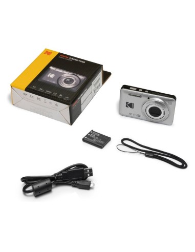 KODAK FZ55SL SILVER 16MP CMOS 5X 2,7" FHD B.LITIO FOTOCAMERA COMPATTA