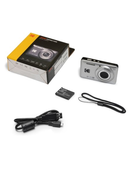 KODAK FZ55SL SILVER 16MP CMOS 5X 2,7" FHD B.LITIO FOTOCAMERA COMPATTA