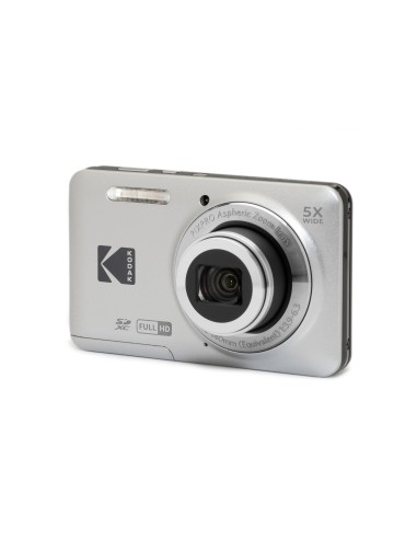 KODAK FZ55SL SILVER 16MP CMOS 5X 2,7" FHD B.LITIO FOTOCAMERA COMPATTA