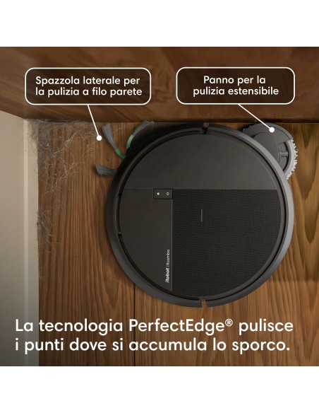 IROBOT ROOMBA PLUS 515 ROBOT AUTOWASH DOCK 2MOP ANTIGR. 22.000PA BLACK