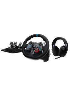 LOGITECH G29+G321 PS4/PS5 VOLANTE + CUFFIA WIRELESS GAMING
