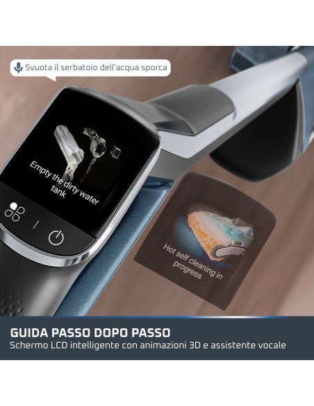 ROWENTA GZ7136 WET&DRY X-CEAN VISION PRO AUTON./60 MINUTI