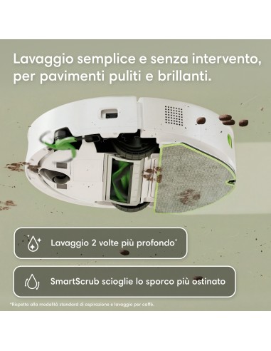 IROBOT ROOMBA 115 COMBO + AUTOEMPTY WHITE DOCK