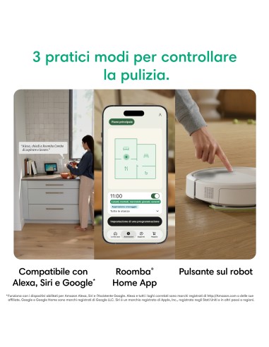 IROBOT ROOMBA 115 COMBO + AUTOEMPTY WHITE DOCK