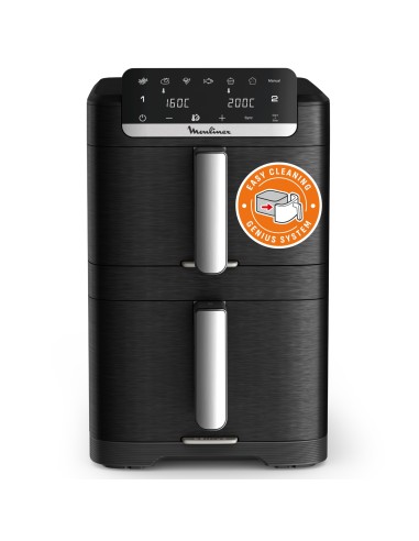 MOULINEX EZ7568 FRIGGITRICE AD ARIA 10,0 LT DOPPIO CESTELLO VERTICALE