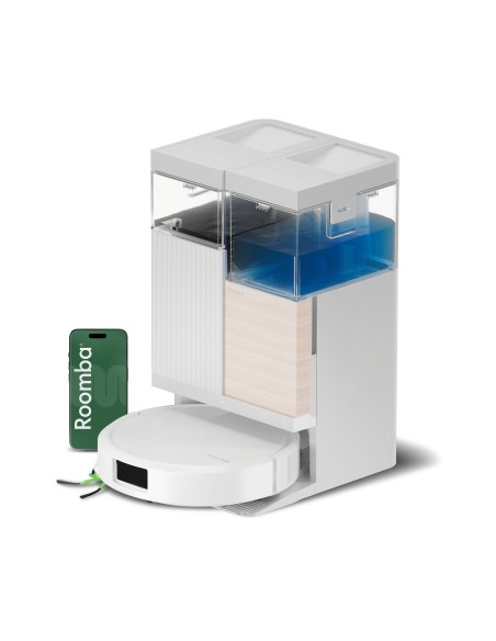IROBOT ROOMBA PLUS 575 ROBOT AUTOWASH DOCK 2MOP ANTIG. 25.000PA WHITE