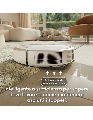 IROBOT ROOMBA PLUS 575 ROBOT AUTOWASH DOCK 2MOP ANTIG. 25.000PA WHITE