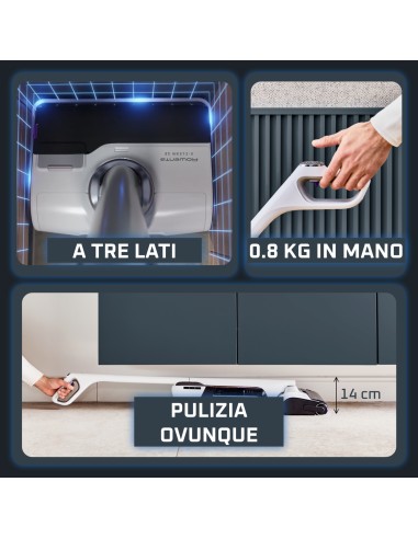 ROWENTA GZ7257 WET&DRY LAVAPAVIMENTI X-CLEAN 12 PRO AUTON./65 MINUTI