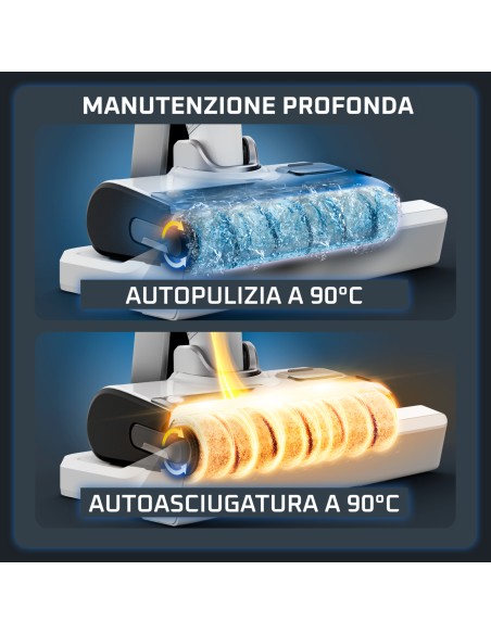 ROWENTA GZ7257 WET&DRY LAVAPAVIMENTI X-CLEAN 12 PRO AUTON./65 MINUTI