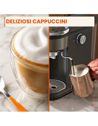 KRUPS XP350A MACCHINA CAFFE' MINI MAESTRO CIALDA/POLVERE MANUALE 20BAR