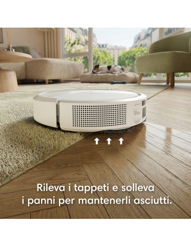 IROBOT ROOMBA PLUS 415 ROBOT AUTOWASH DOCK 2MOP ANTIG. 20000PA WHITE