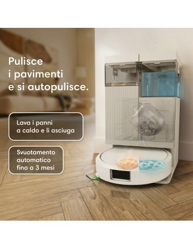 IROBOT ROOMBA PLUS 415 ROBOT AUTOWASH DOCK 2MOP ANTIG. 20000PA WHITE