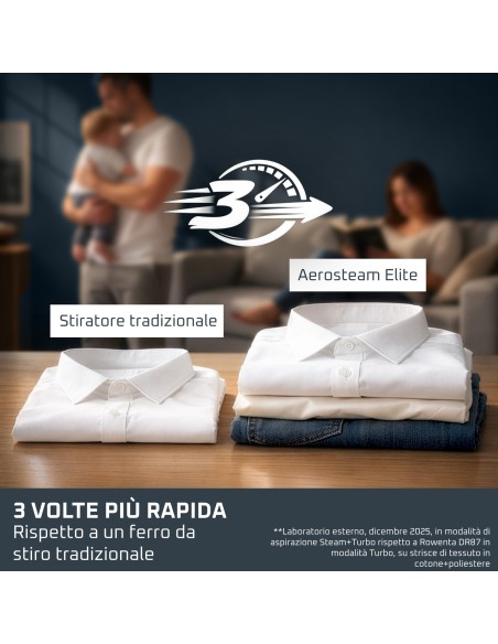 ROWENTA DR9920 STIRATORE VERTICALE AEROSTEAM ASPIRA/STIRA