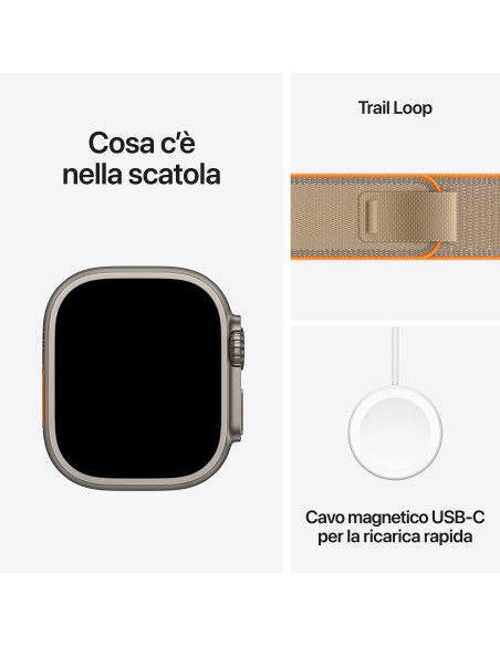 APPLE WATCH ULTRA4 GPS+CELL.49MM SMNATURAL TITANIUM CASE