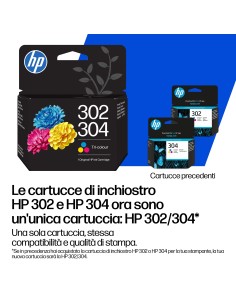 HP 304/302 COLORE B7RT6AE CARTUCCIA 2,0ML 2
