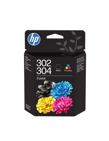 HP 304/302 NERO/COLORE B82L1AE MULTIPACK CARTUCCE 4,0ML