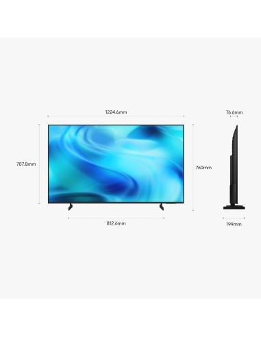 SAMSUNG UE55U8000HUXZT TVC 55" 4K  SMART TV SAT