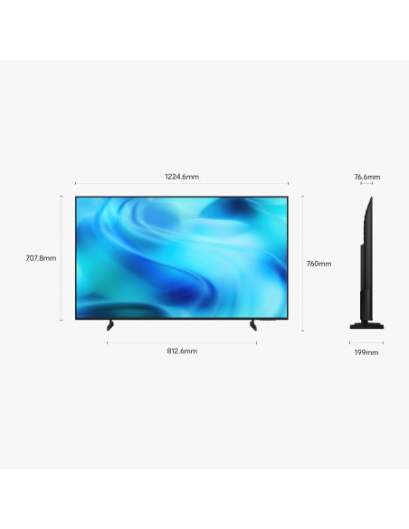 SAMSUNG UE55U8000HUXZT TVC 55" 4K  SMART TV SAT